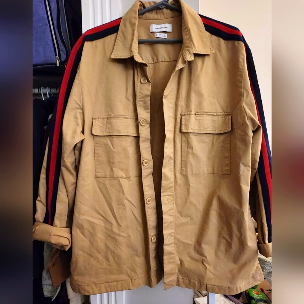 Urban Outfitters Utility Button Up Jacket